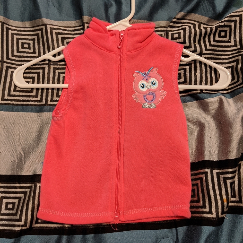 Pink vest